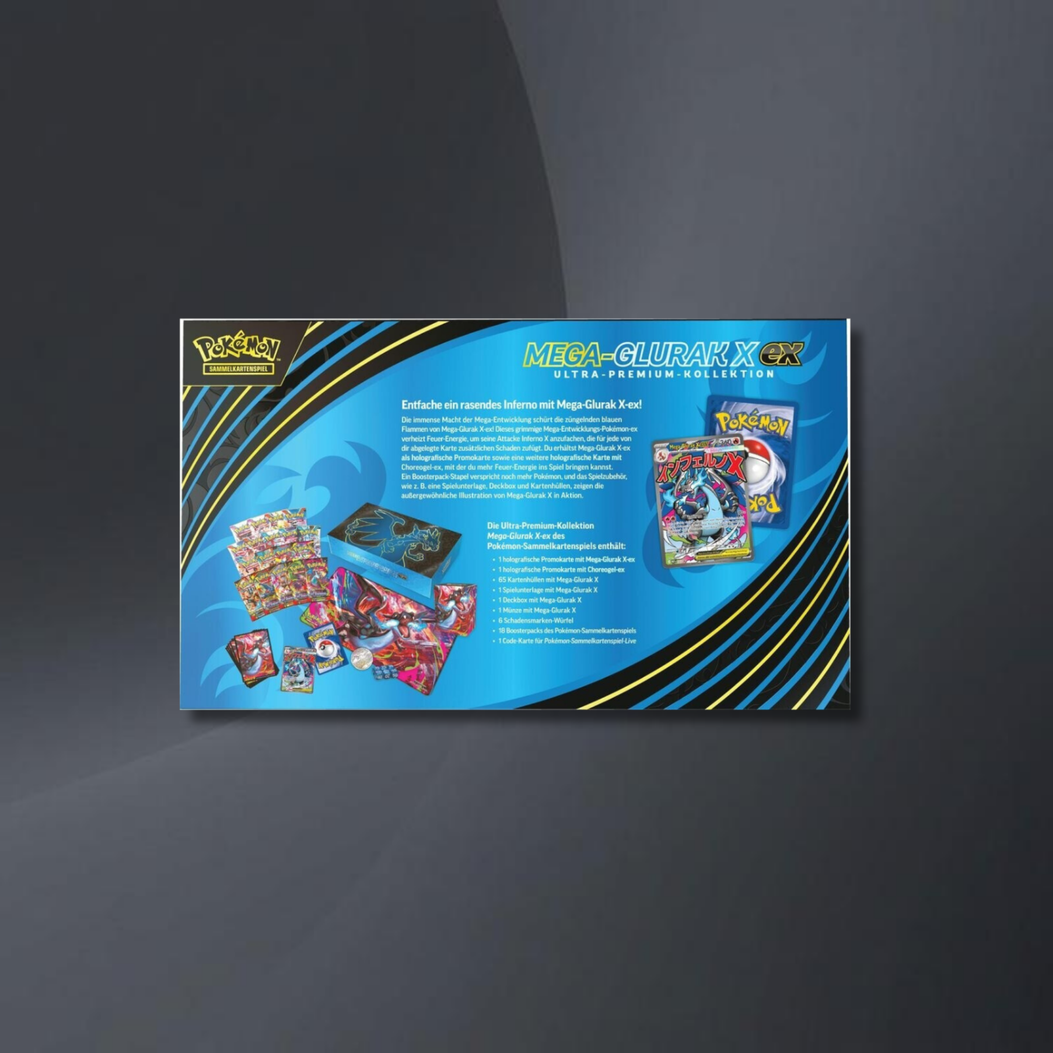 Ultra-Premium-Kollektion Mega-Glurak X-ex