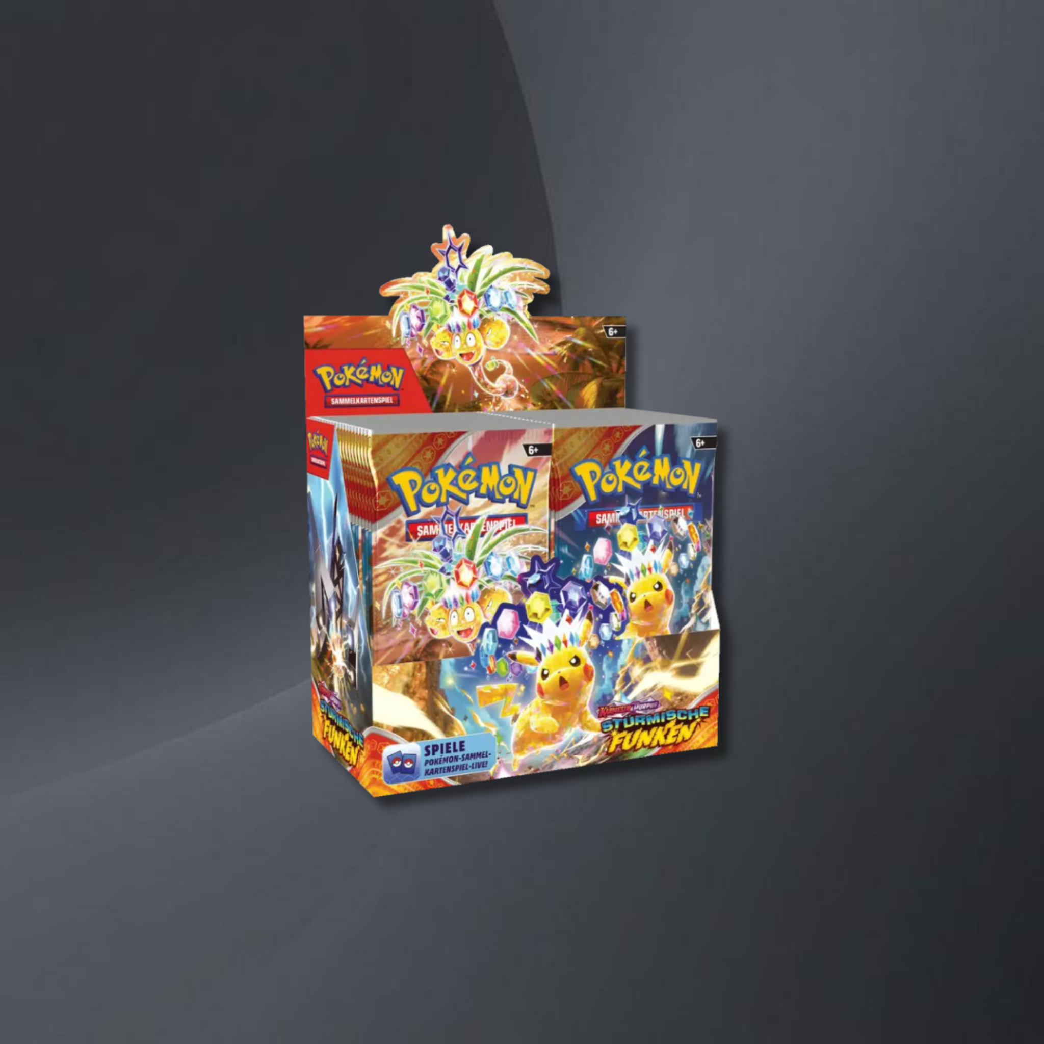 Pokémon TCG: Stürmische Funken  - Display