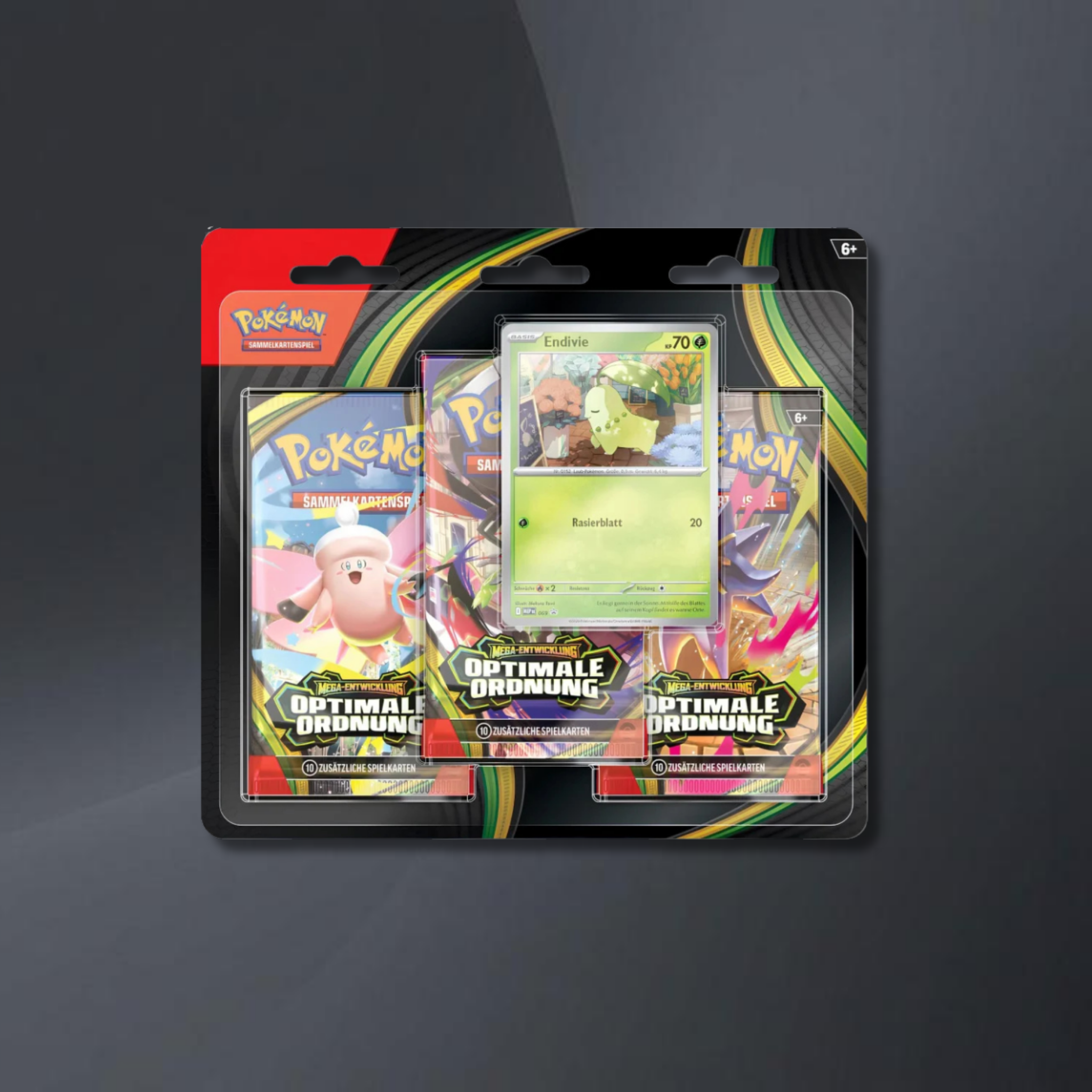 Pokémon TCG – Mega‑Entwicklung: Optimale Ordnung – 3-Pack Blister