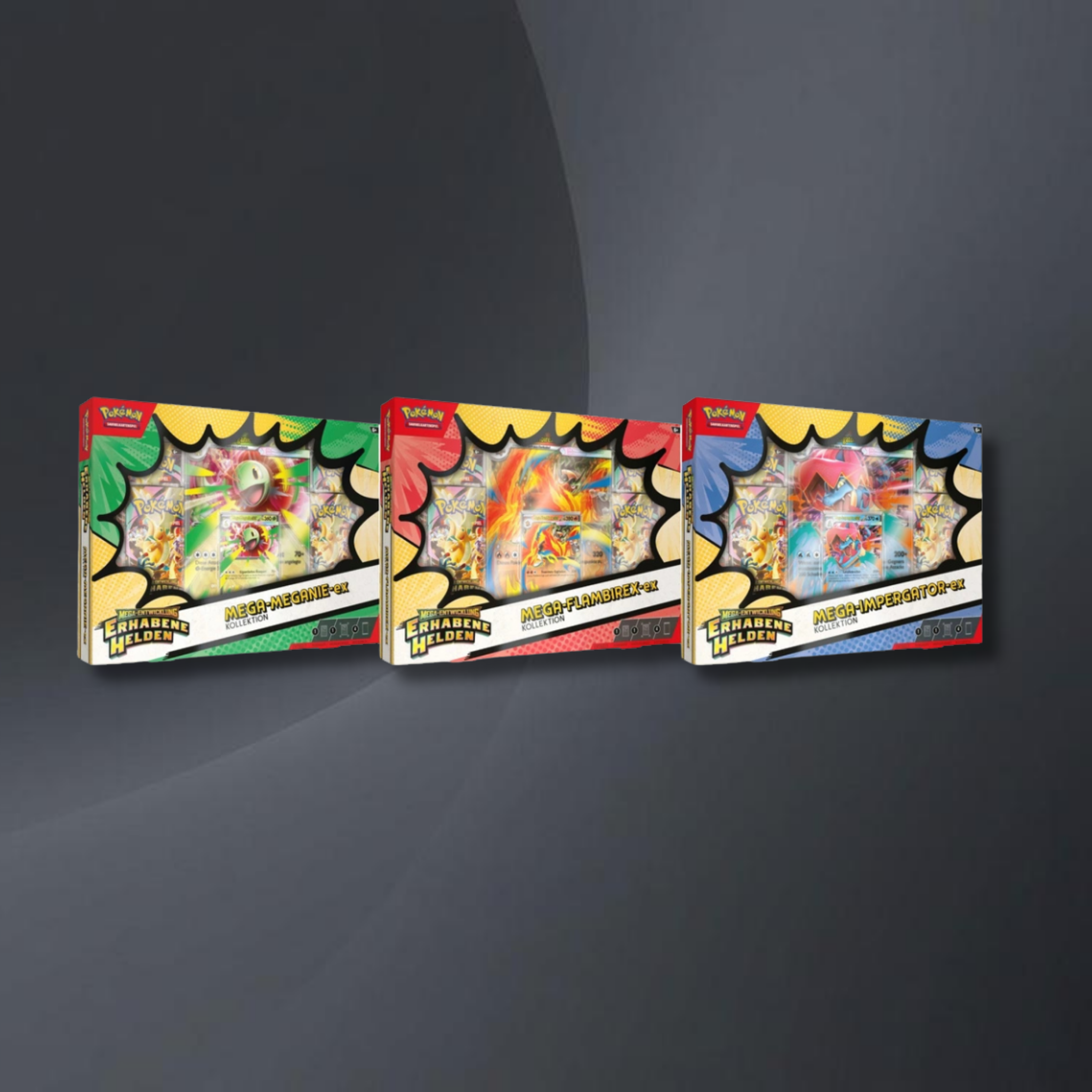 Pokémon Mega-Entwicklung Erhabene Helden Kollektion