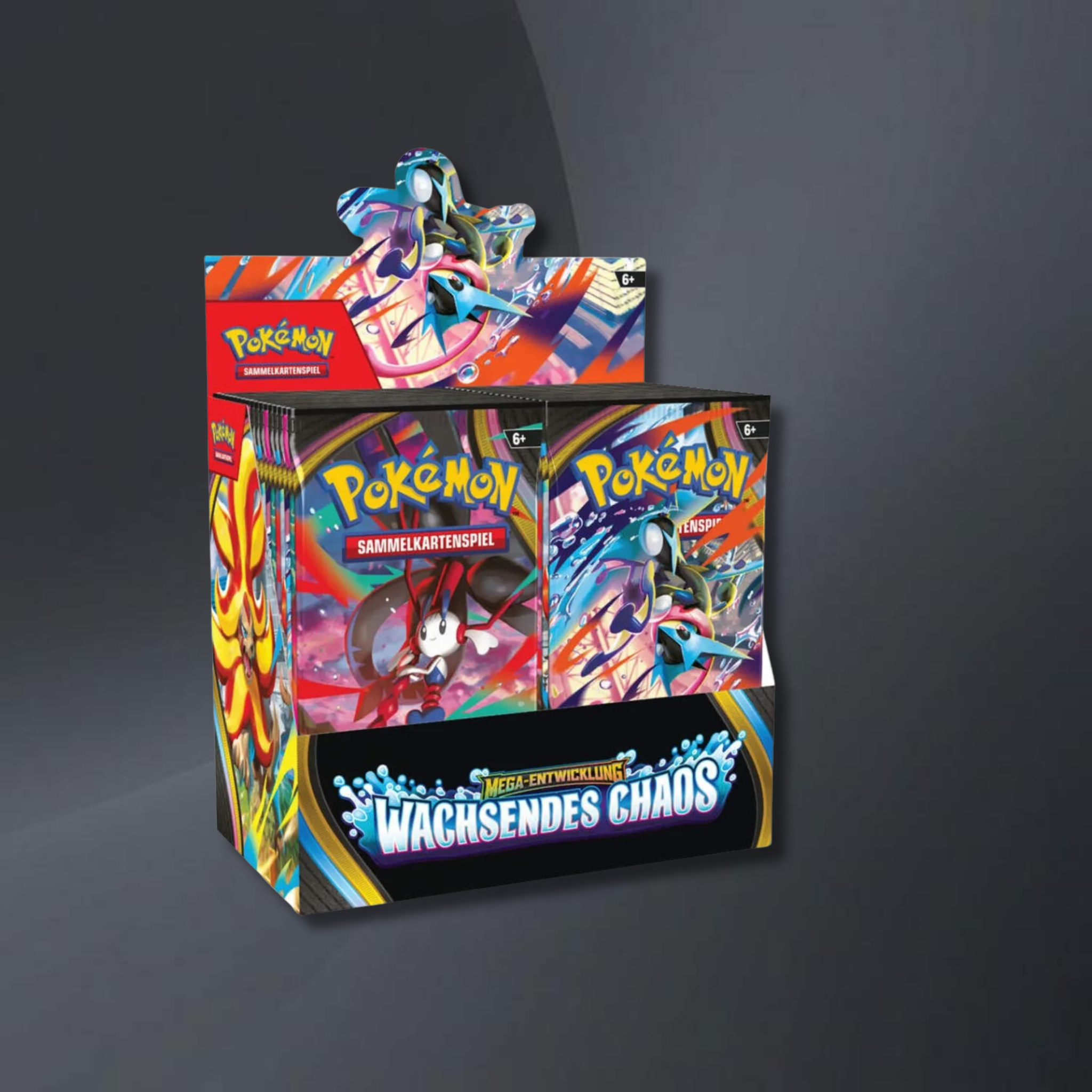 Pokémon Mega-Entwicklung Wachsendes Chaos Display