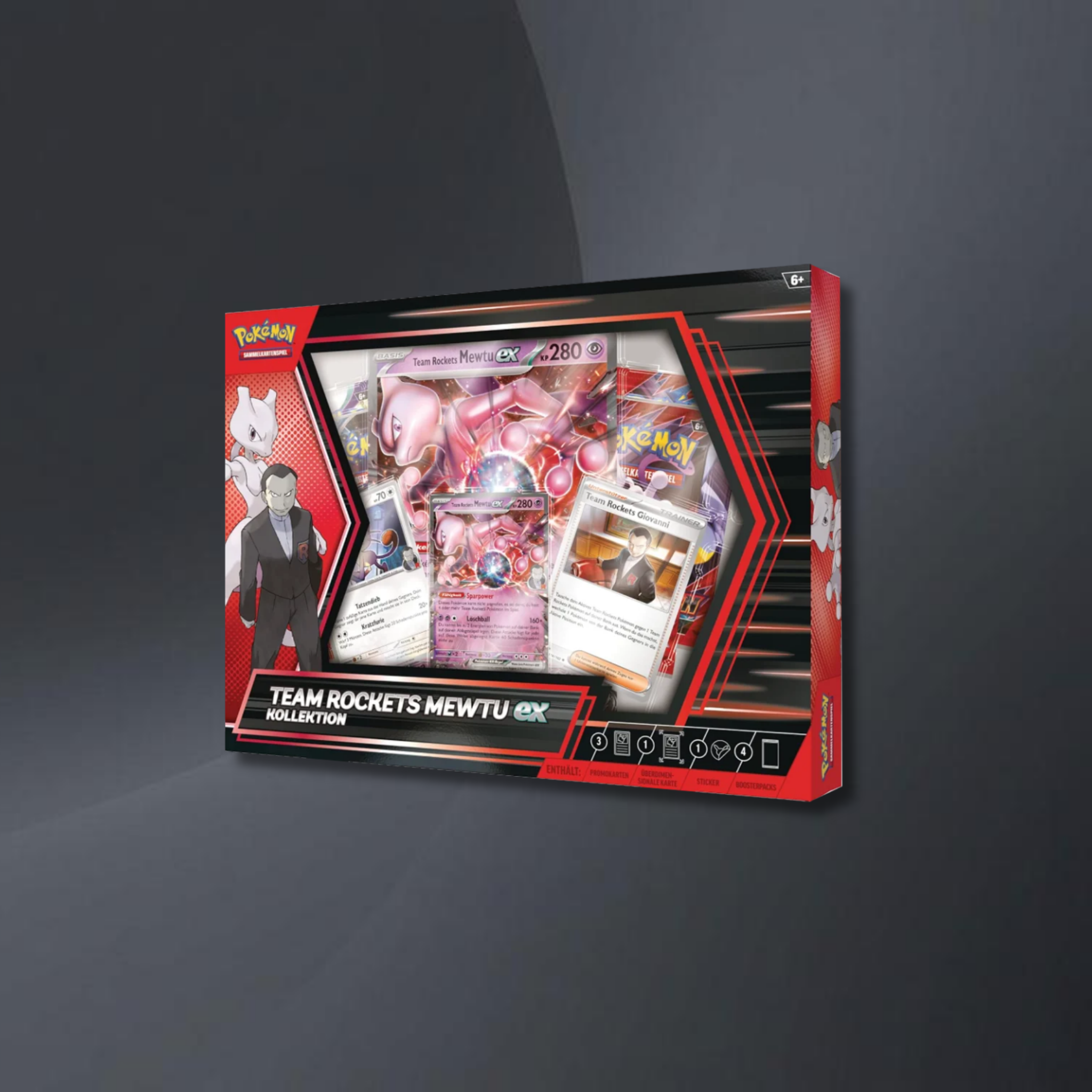 Team Rockets Mewtu-ex Kollektion