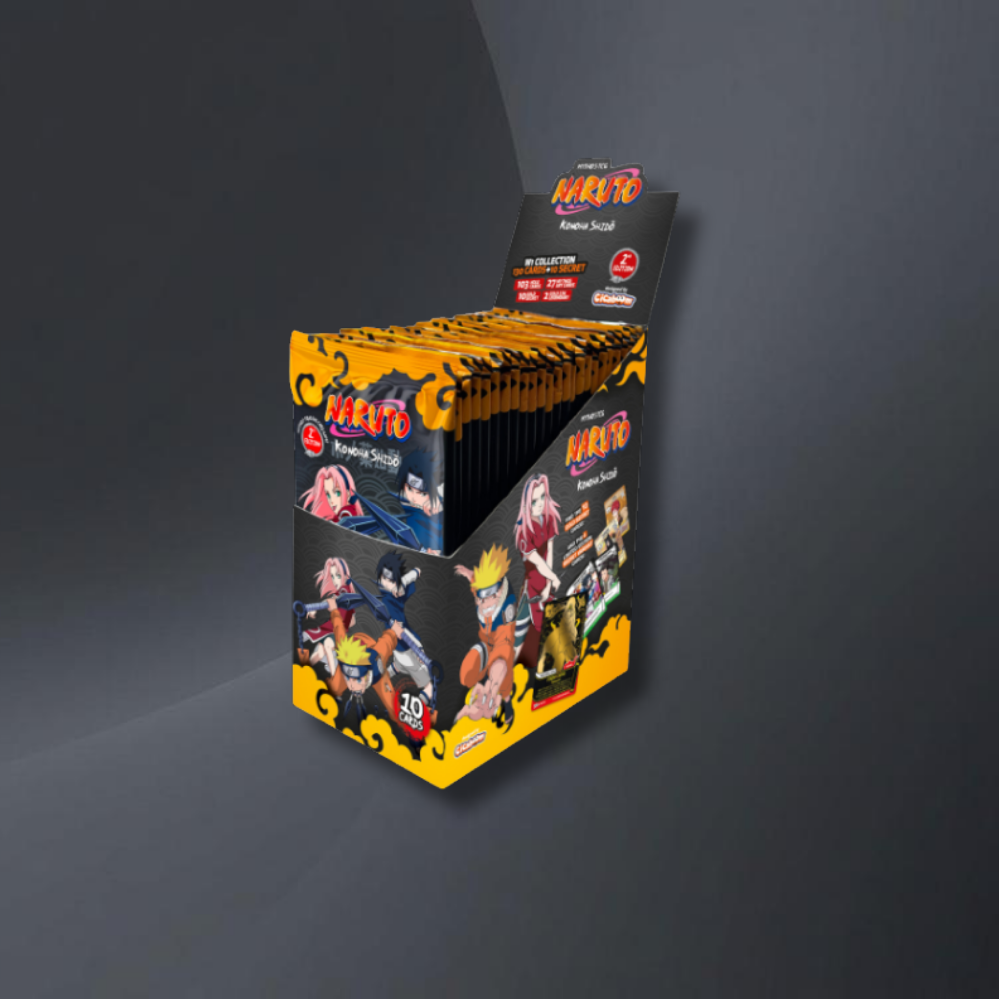 Naruto TCG: First set 2nd Edition Display VORBESTELLUNG