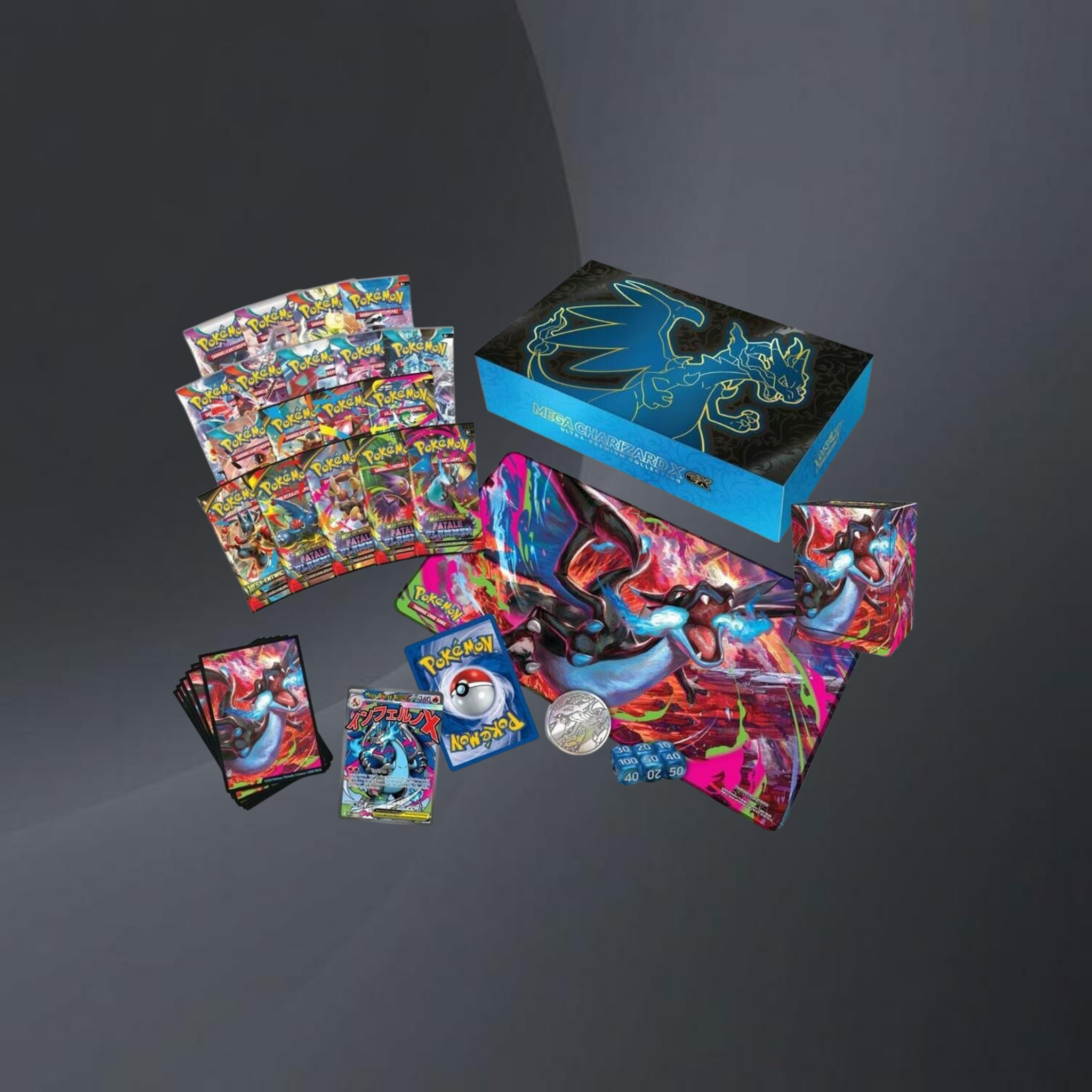 Ultra-Premium-Kollektion Mega-Glurak X-ex